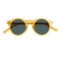 Popular Unique Round Yellow Polarized Womens Acetate Sunglasses