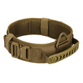Manufacturer Custom Adjustable Heavy Duty Waterproof Tactical Dog Collar Quick Release for Large Dogs Training Easy Control