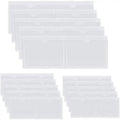 Clear Business Cards Clear Adhesive Pockets Pouch Label Index Top Load Holds Binder Envelop Case Plastic Sleeves Cardholder
