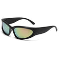 Plastic Vintage Sun Glasses New One Piece Riding Sports Sunglasses Fashion Custom Unisex Sunglasses 2023