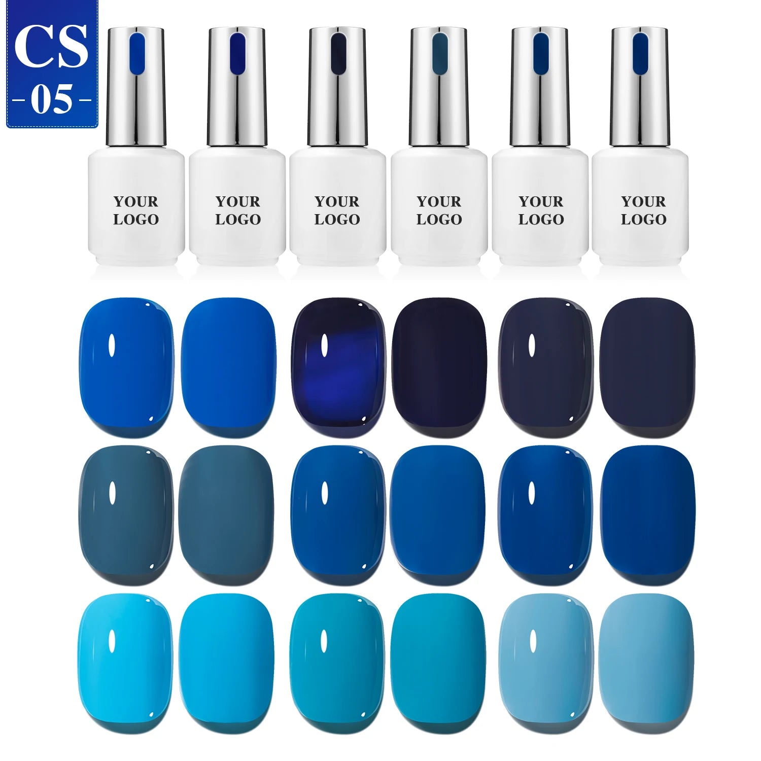 Vendeeni OEM Long-Lasting UV Gel Nail Polish Popular Luxury 9Colors for DIY Private Label UV Nail Polish Wholesale for Salons