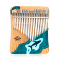 Blue Whale 17 Keys 21 Keys Thumb Piano for Gift  Thumb Kalimba for Sale
