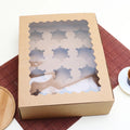 Cake Box Dessert Cake Packaging Paper Box Customize Sandwich Packaging Box Baking Packaging