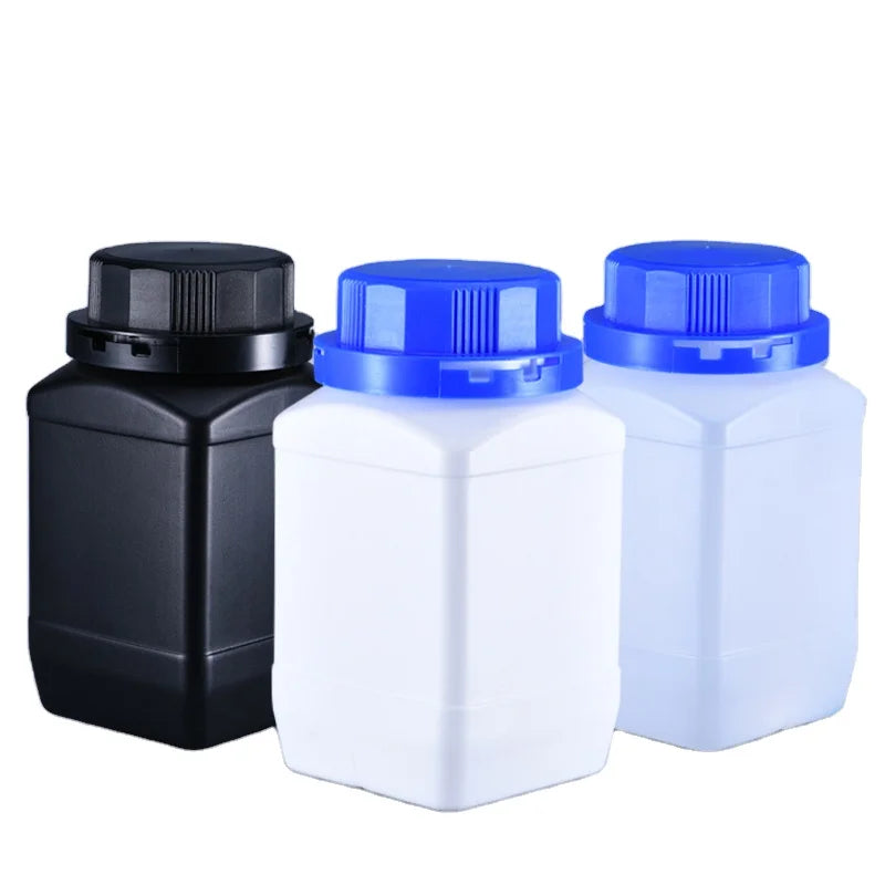 1 Liter HDPE Plastic Bottle for Packaging Filling Liquid Bottle Fall Resistant With Lid