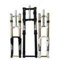 26 29 Inch MTB Air Suspension Fork 680DH Downhill AM Bike Fork Thru Axle Hydraulic Lockout Disc Brake Compatible Front Fork