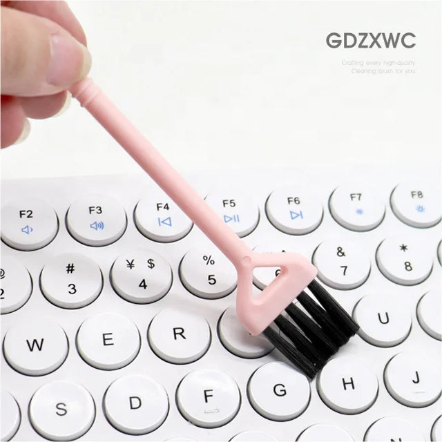 Easy Life Tools Modern Small PBT Bristles Kitchen Brush Pink Hacks for Home Cleaning Gadgets 6-Colors