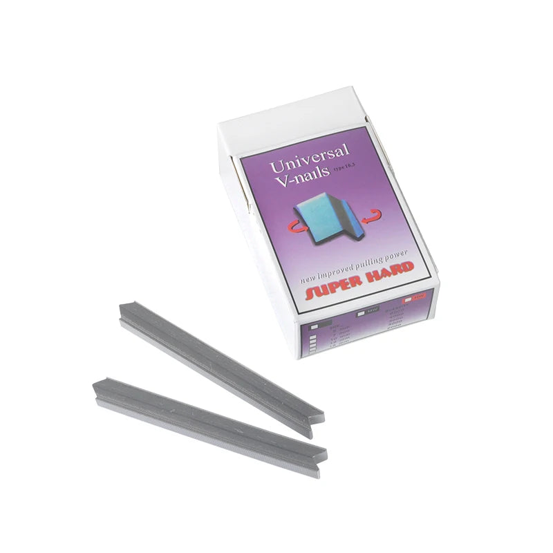 TS-D44 Universal 10mm Iron Hardwood V-Nail Wedge Picture Frame Joining Heavy Duty Frame Corner Assembly Hardware Fasteners