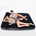 Portable Comfort Flocked Inflatable Queen Size Air Mattresses Air Beds Twin Size Mattress Camping