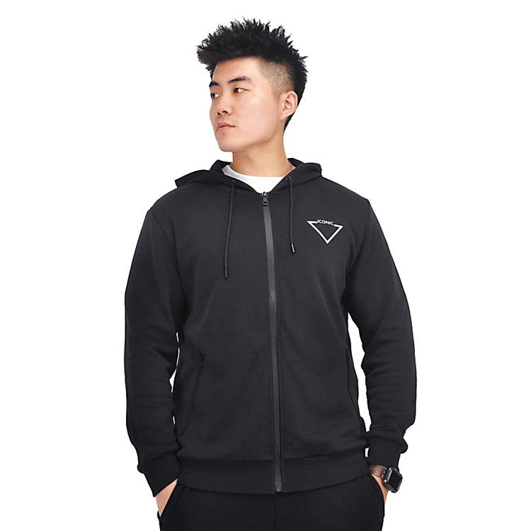 Fashion New Custom Graphic Design Logo Cotton Premium Casual Mens Full Face Zip up Hoodie