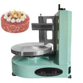 Automatic Wedding Cake Icing Making Machine Birthday Cake Cream Coating Machine