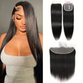 Straight 13x4 13x6 Lace Frontal Only 100% Virgin Human Swiss HD Lace Closure Frontal Customized Texture for Black Woman