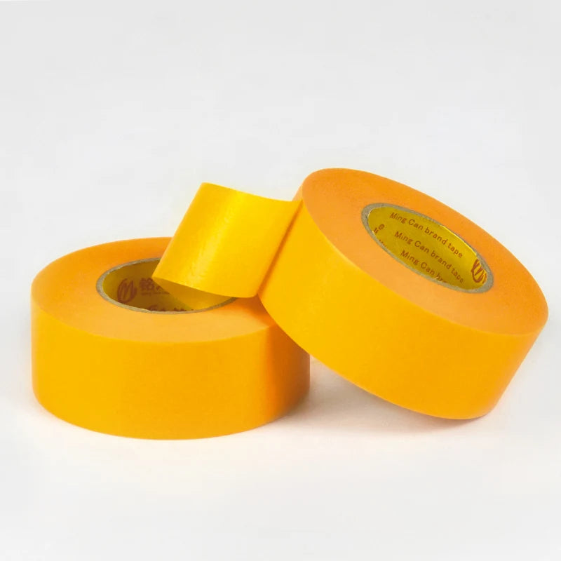 Mingcan Washi Paper Goldband Masking Tape Standard Size for Car Automotive Painting Indoor Outdoor Use