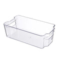 Hot Sale Kitchen Plastic Pull Out Storage Box Transparent Drawer Fridge Food Organizer With Handle