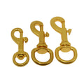 Quality Hardware Swivel Eye Spring Ring Dog Collars Bag Custom Zinc Alloy Carabiner Buckle Trigger Metal Snap Hook for Handbag