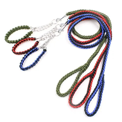 Wholesale Cheap Heavy Duty Tactical Nylon Dog Collar with Leash