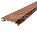UV-resistant 3D Wood Wall Panel Cladding Exterior Interior Decorative Composite Wood Wall Panel 166*21MM Outdoor Bathroom