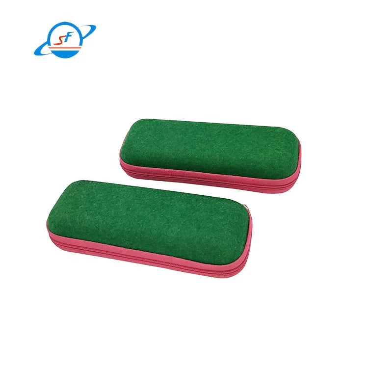 Factory Direct  Hard Eyewear Case Kids Eva Zipper Pattern Glasses Case Cute Hard Kid Felt Glasses Case