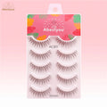 Abestyou Natural Style Reusable Self-Adhesive Eyelashes Strip Clear Band False Eyelashes MegaBDM
