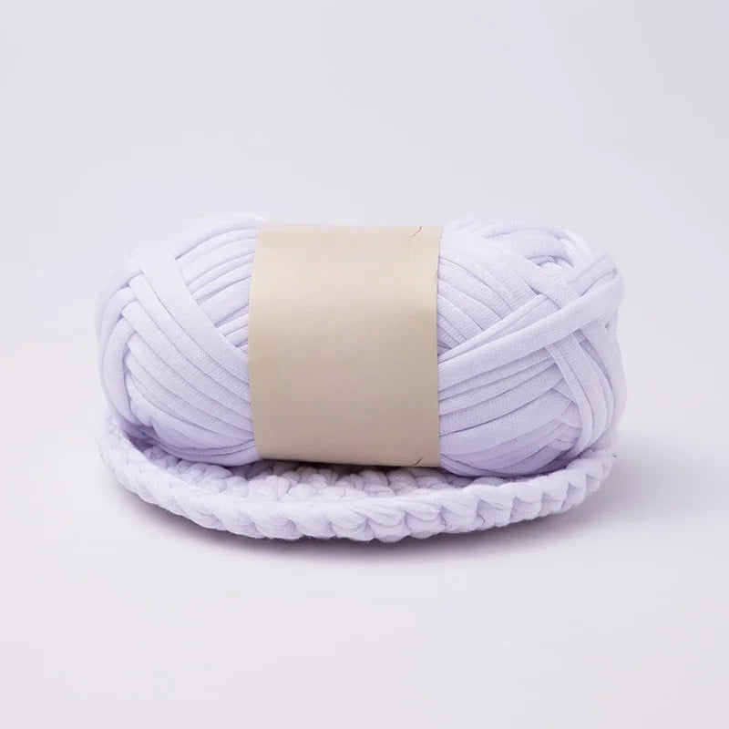 Wholesale 2.4cm Fancy t Shirt Yarn Cotton Yarn for Crocheting Handbags