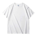 Men's Cotton 210 Grams Sport T-Shirt Dark Green Plain Blank Uniform Heavyweight Short Sleeve T-Shirts for Boys
