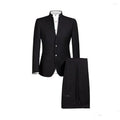 Chinese Style Men Suits Tuxedo Custom Made Slim Fit Two Buttons Formal Blazer Wedding Groomsmen Party Prom Marriage 2 Pieces Set