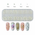 Best Seller 3D Half Round Beads White Pearls Nail Art Accessories