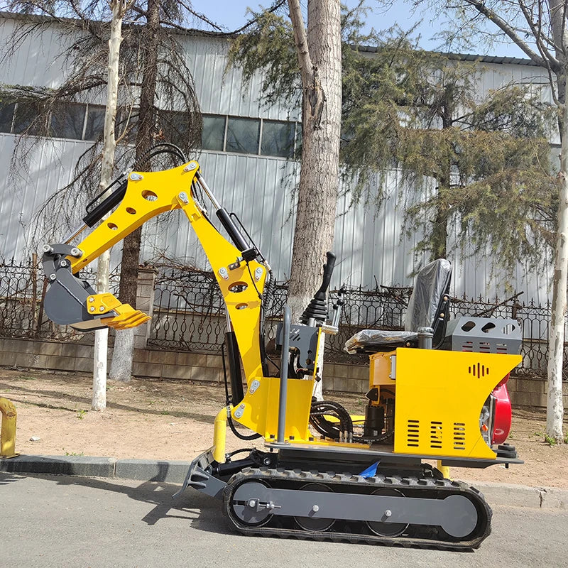 Free Shipping  Digger Micro Crawler Excavator Prices 0.8 Ton  Mini Excavator for Sale