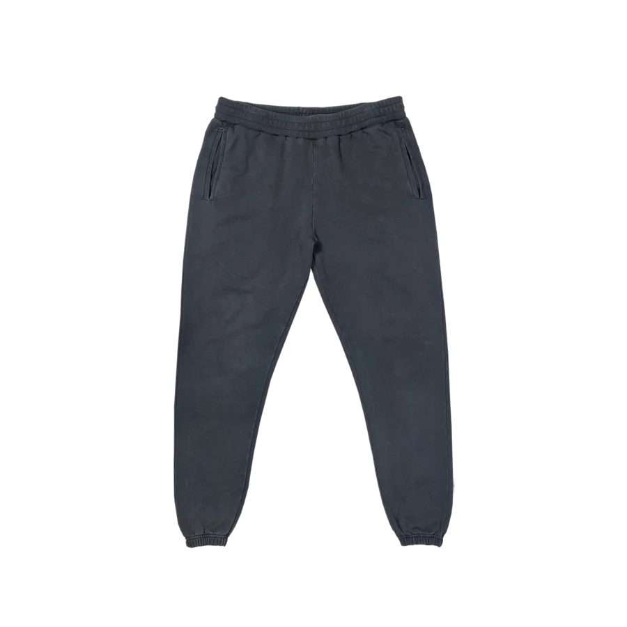 Custom logo Heavyweight Blank Cotton Sweatpants Wholesale Thick Oversized Men Black Sweat Pants Unisex