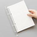 Wholesale Promotional B5 26 Holes Loose Leaf Document Binding Ring Buckle A5 20 Hole Plastic Binder Clip Buckle