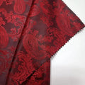Color Changes 52%Polyester 48%Viscose Loquat Flower Jacquard Lining Fabric