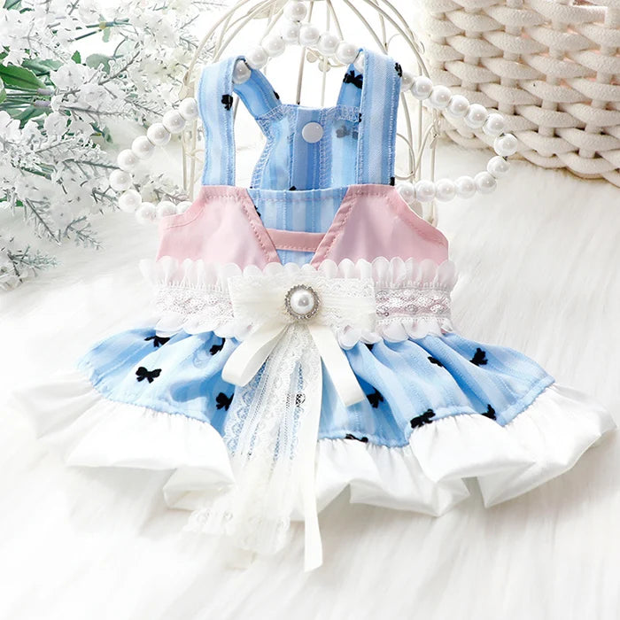 Pet Clothing Spring Summer Thin Cat Dog Princess Skirt