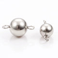 Stainless Steel Ball Beads Waterproof Non Tarnish Hypoallergenic for Women Men DIY Necklace Bracelets Jewelry Accessories