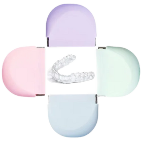 Multi-purpose Oral Hygiene Products Braces Case Plastic Orthodontic Denture Retainer Box Invisible Storage Box Aligner Tray Box