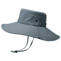 Custom logo Wide Brim UV Sun Protectionn Fishing Hats Waterproof Sun Hat Mountaineering Bucket Hat for Men Women
