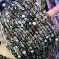 6-8mm Natural Botswana Agate Gravel Pebble Healing Energy Gemstone Beads Botswana Agate Round Irregular Shape Bead