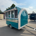 Fast Delivery Cheap Outdoor Mobile Snack Trailer Ice Cream Smoothies Food Cart Street Mobile Small Food Trailer Truck
