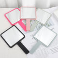 Wholesale Beauty Cosmetics Mirror Private Label Mini Makeup Mirror White Black pink Hand Mirror