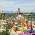 Outdoor  Land Water Play Equipment Park Pool Customized  Land Water Park
