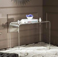 Manufacturer Factory Supplier Wholesale clear Lucite Acrylic Vanity Table Makeup Table Console Table