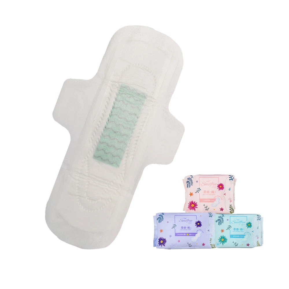 New Women Anion Japan SAP Super Absorbed Sanitary Napkin Manufacturing
