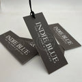 Recyclable Custom Design Luxury Paper Hanging Tag Labels Price Tags for Garment Clothing Swing hang Tags Factory Wholesale