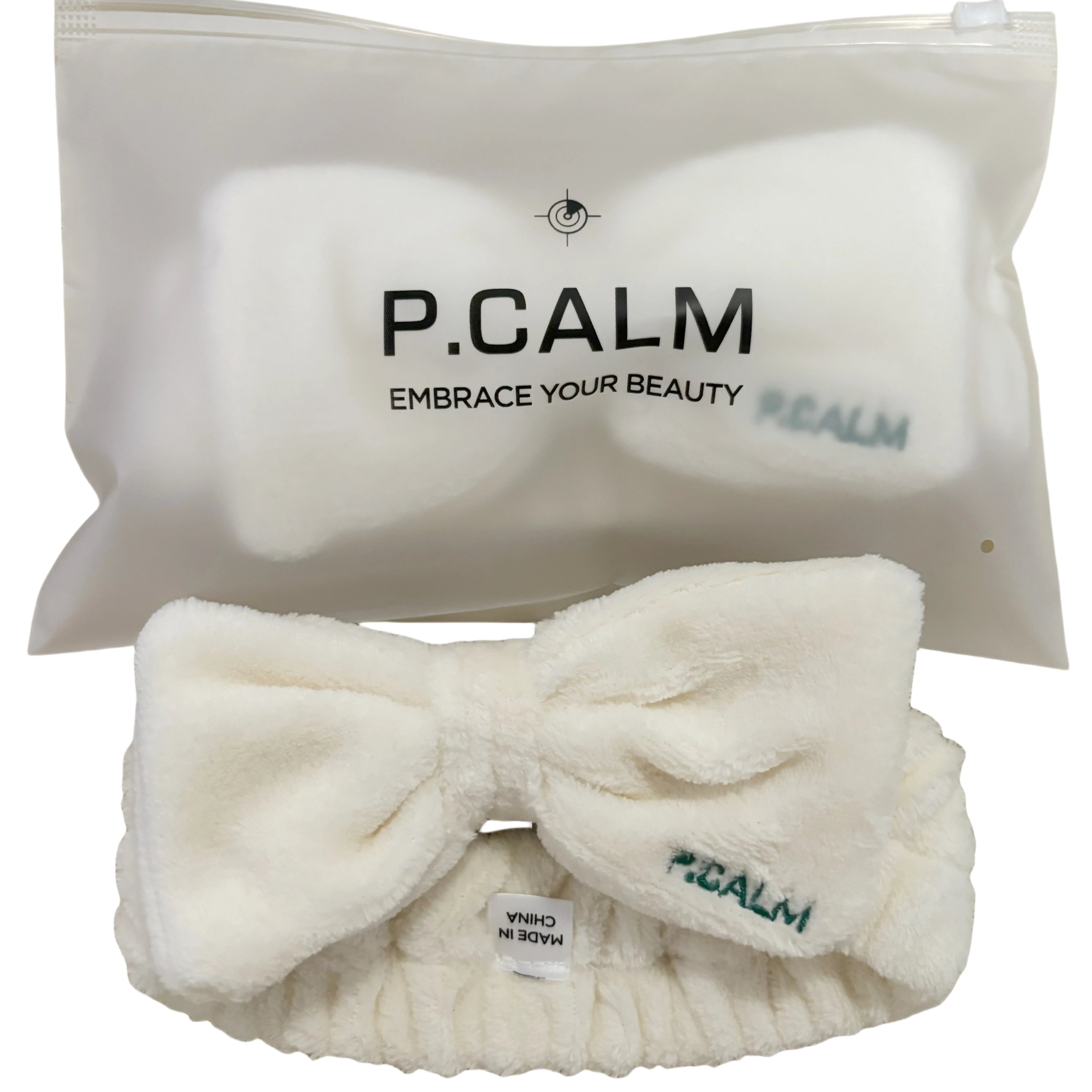 Custom Logo Soft Microfiber Spa Headband Facial Makeup Bow Head Band Washing Face Skincare Shower Fluffy Towel Headbands