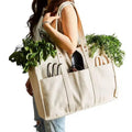 Factory Wholesale Customizable Oversized Cotton Canvas Reusable Shopping Bag Shoulder Strap Recyclable for Supermarkets Custom