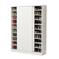 High Quality Eco-Friendly Easy Assemble Convertible Wooden Panel Home Furniture Shoe Rack Cabinet Modern Design Sliding Door MegaBDM
