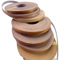 Factory Price Natural Edge Veneer 0.5mm 1mm Oak Walnut Maple Cherry Birch Oukum Furniture Edge Veneer