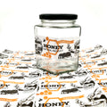 Custom Printing Logo Food Sticker Jar Glass Plastic Bottle Label Round Clear Packing Label Stickers