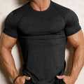 Custom Logo EU Size Men Training Running Muscle T-shirt Breathable Athletic Top Workout Gym Sportswear Tshirts for Men