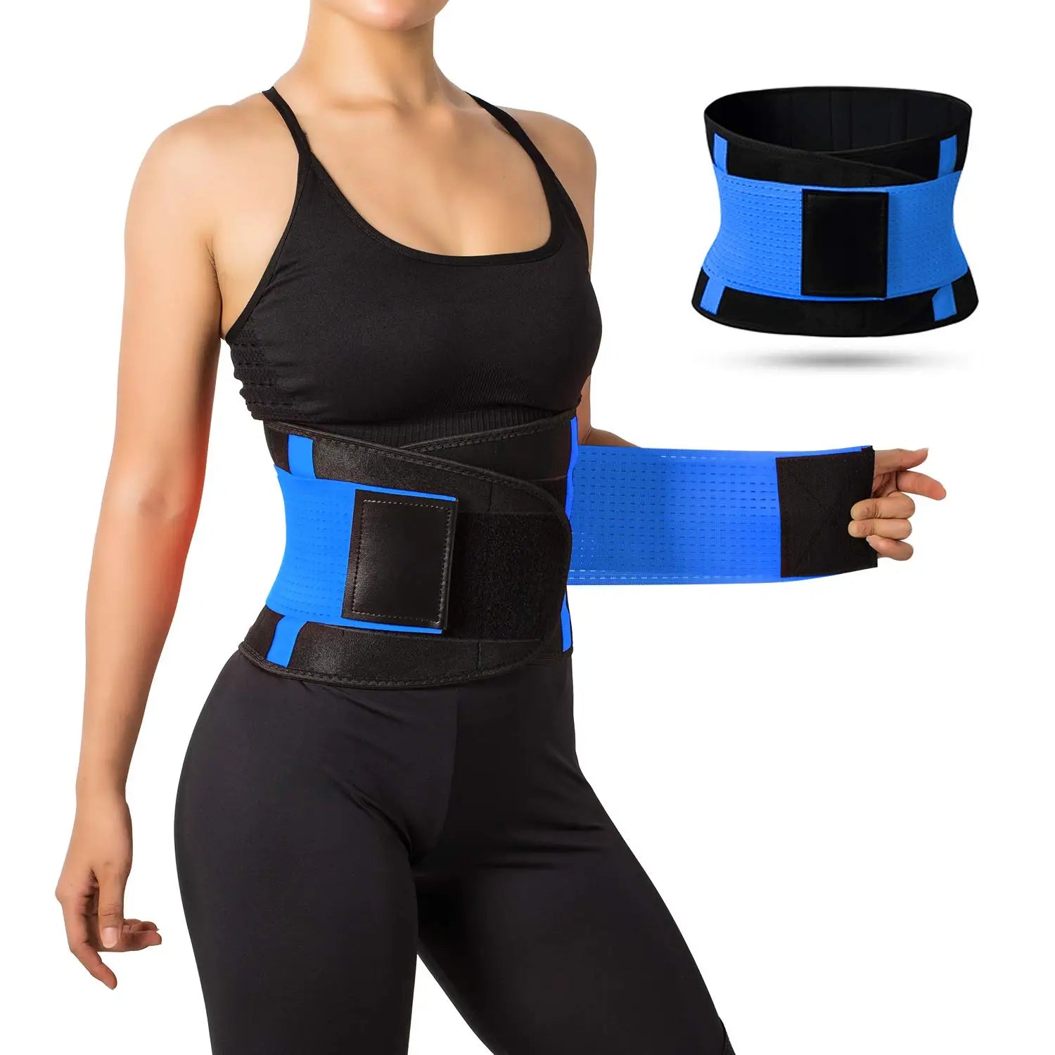 Hot Selling ZY Brand Neoprene & Rubber Waist Trainer Trimmer Belt Protection for Slimming/Fitness/After Delivery Sizes S-XXL