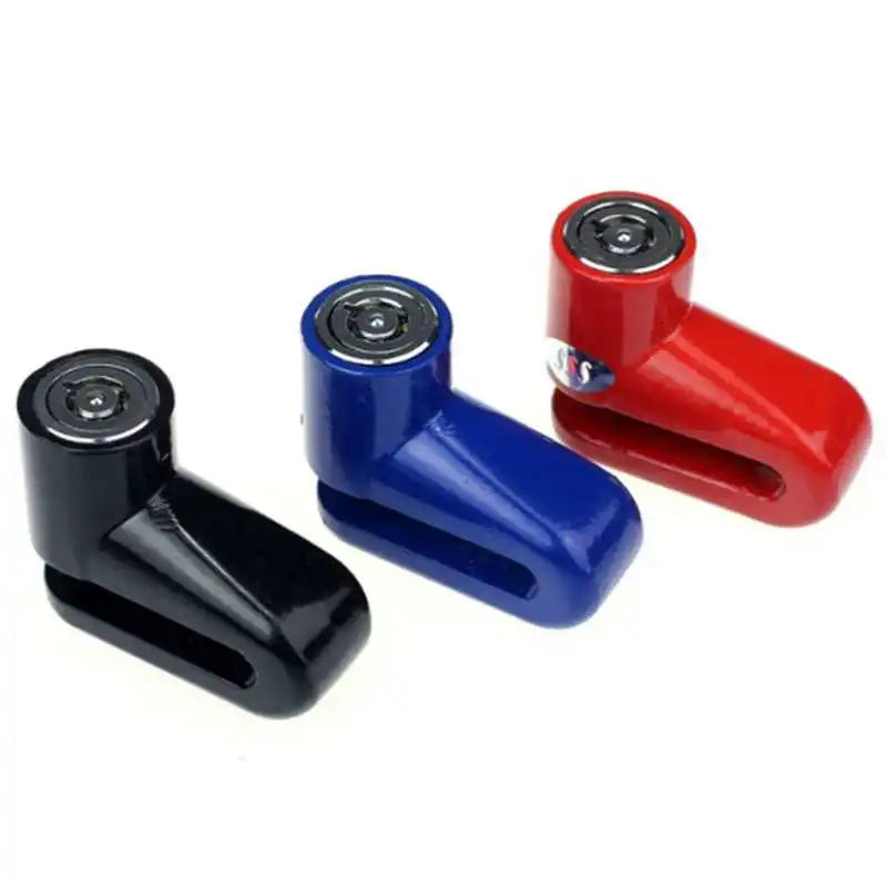Steel Anti-Theft Disc Brake Lock for Motorcycles and Scooters Security Bicycle Accessories