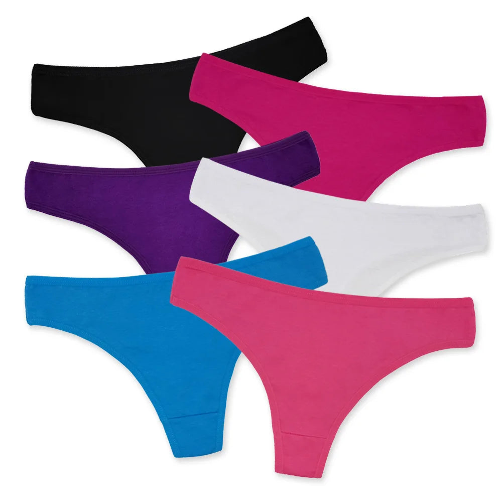 Custom Cotton Bikini Underwear Panties Women's Sexy Thongs